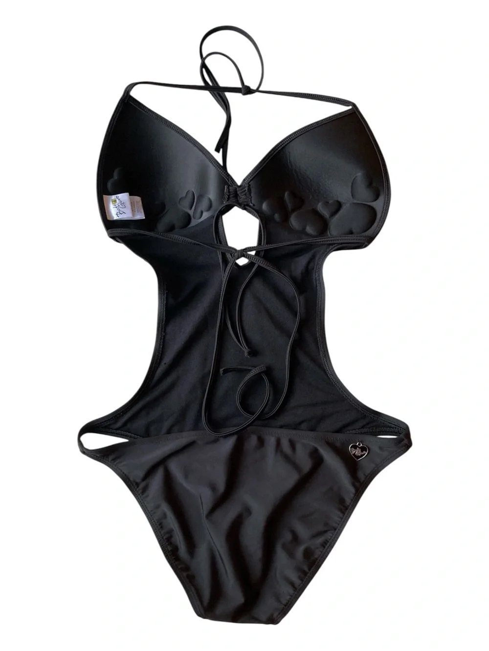 Body Glove Medium Architectural Cutout Black Sculpting Maillots Sexy One-piece